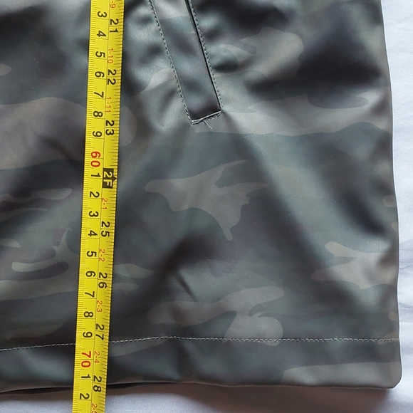 Sold! MI AMI camo with gold sheen rain jacket, S - Picture 8 of 11